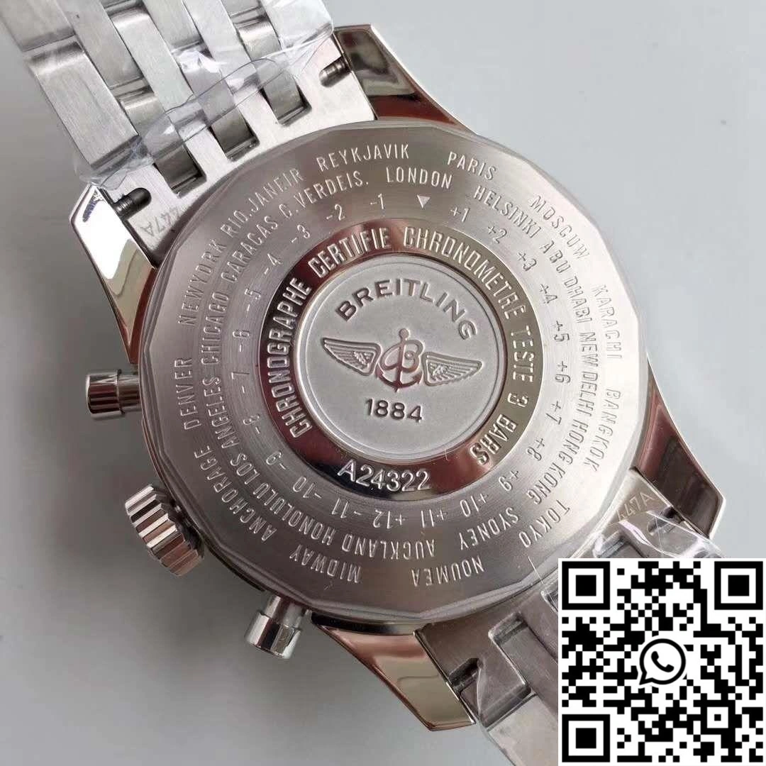 BestValue Breitling Navitimer Montbrillant Datora A21330 JF Factory Blue Dial 1605