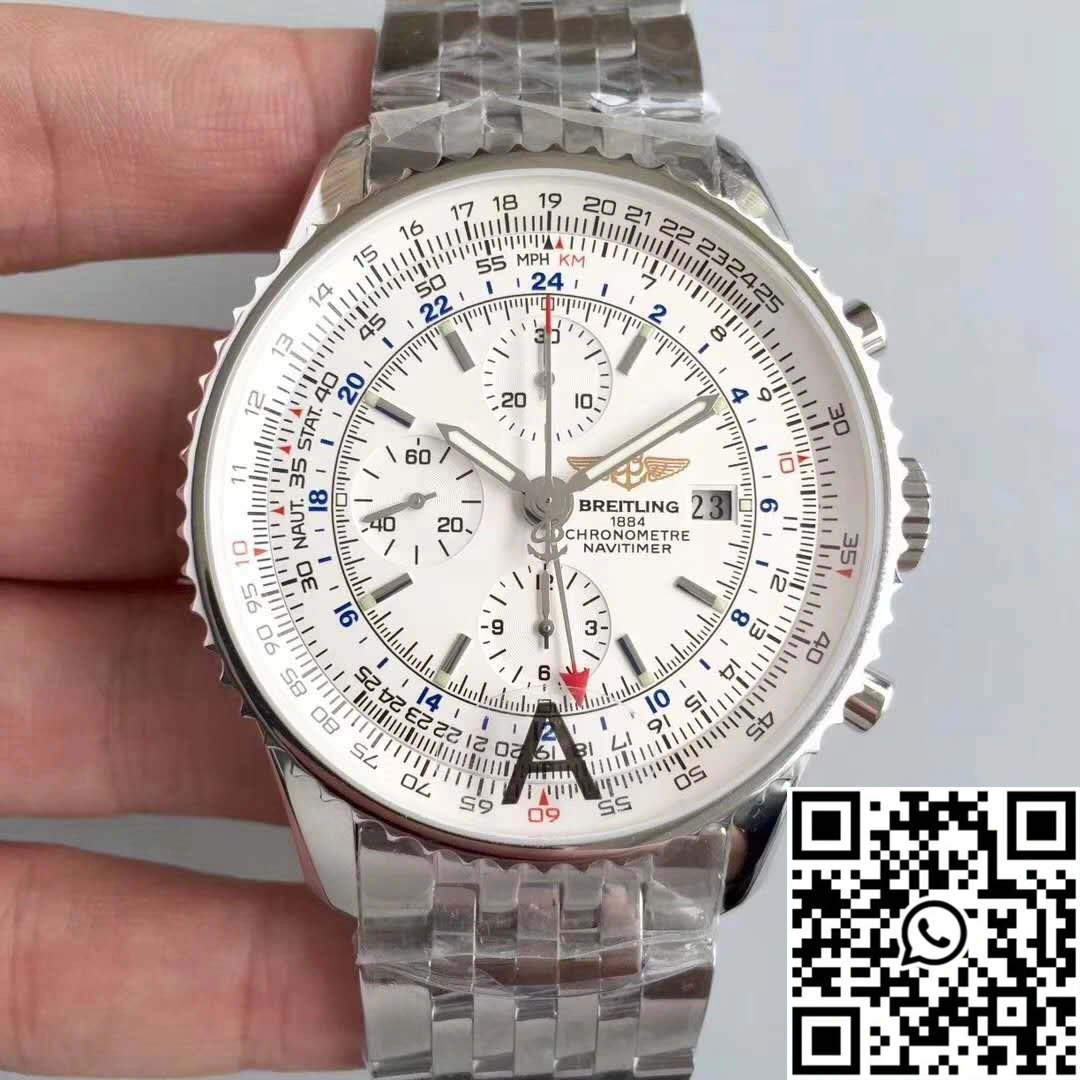 BestValue Breitling Navitimer Montbrillant Datora A21330 JF Factory Blue Dial 1605