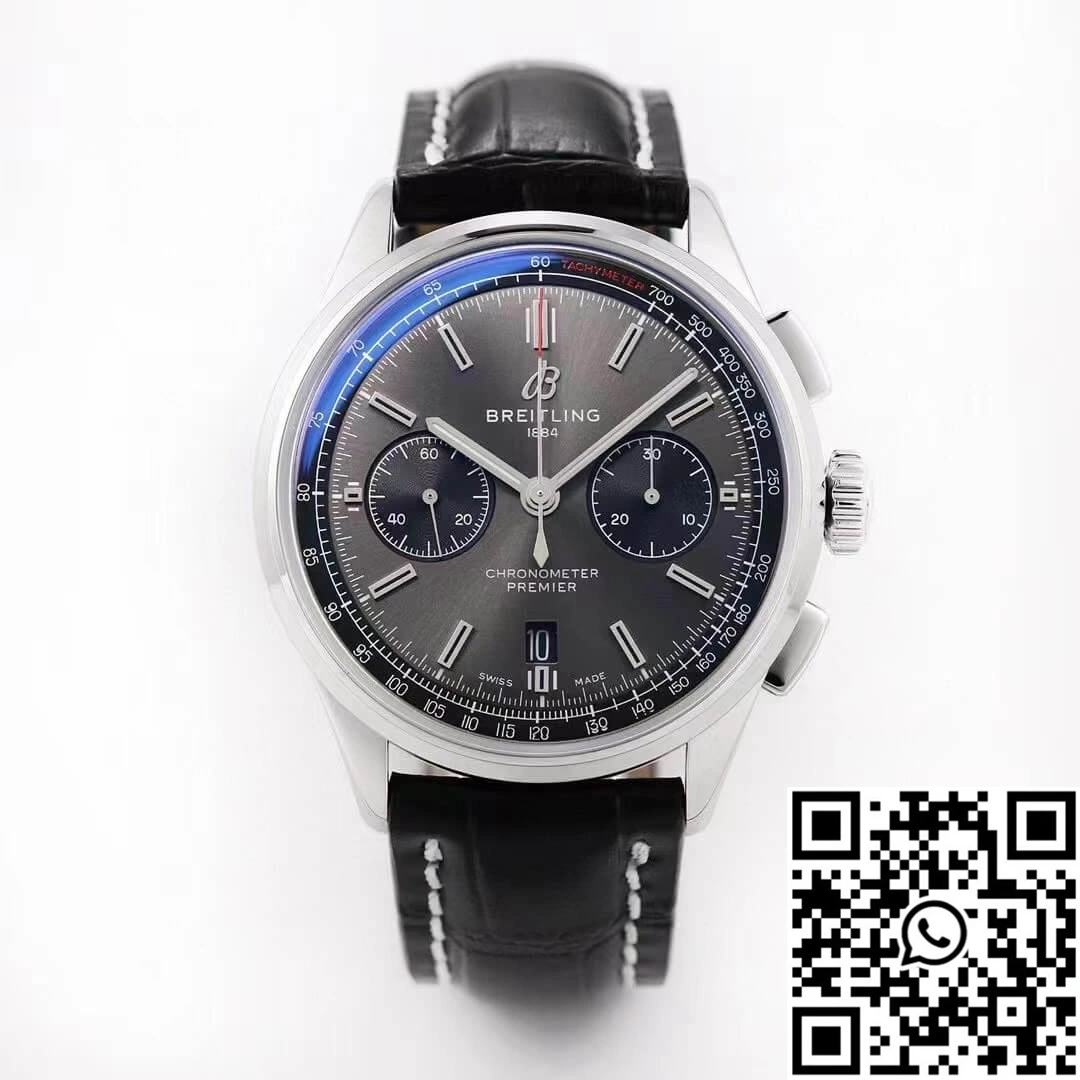 Breitling Premier B01 Chronograph AB0118221B1P1 GF Factory V2 Grey Dial Functional 1599