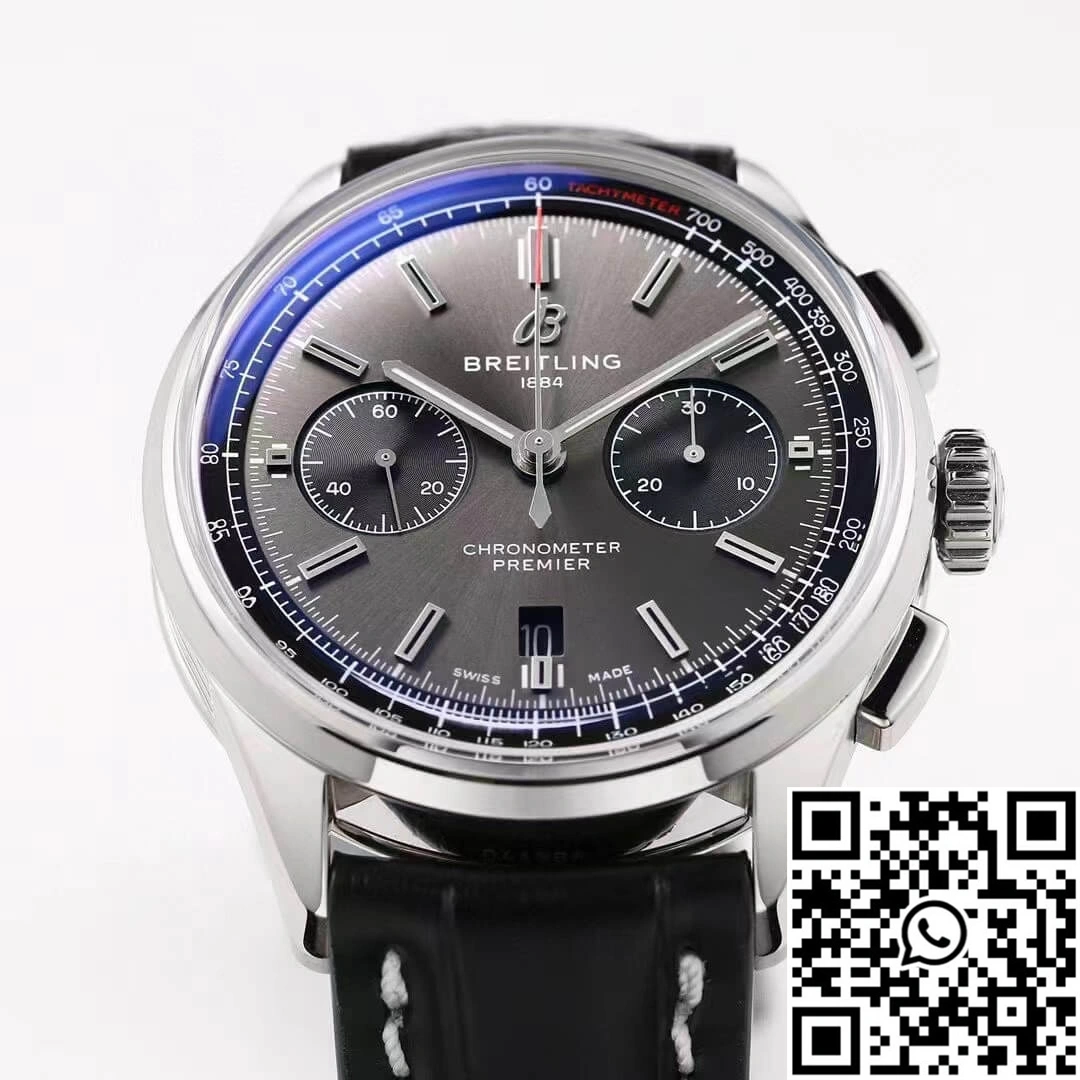 Breitling Premier B01 Chronograph AB0118221B1P1 GF Factory V2 Grey Dial Functional 1599
