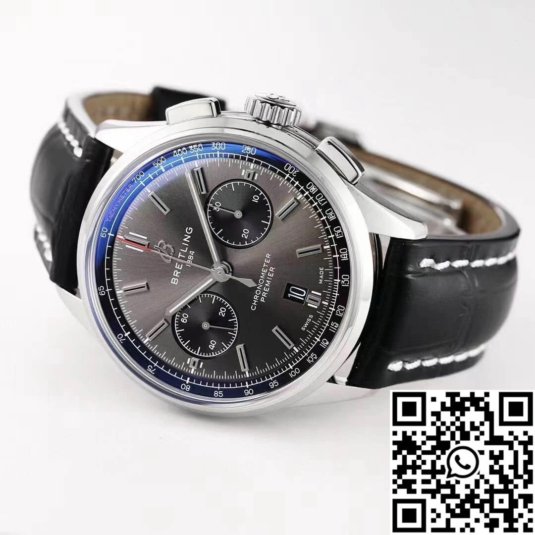 Breitling Premier B01 Chronograph AB0118221B1P1 GF Factory V2 Grey Dial Functional 1599