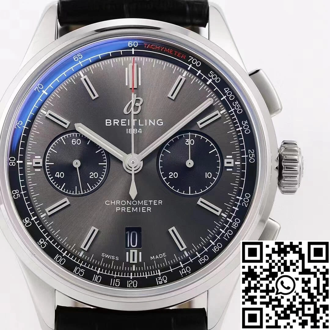 Breitling Premier B01 Chronograph AB0118221B1P1 GF Factory V2 Grey Dial Functional 1599