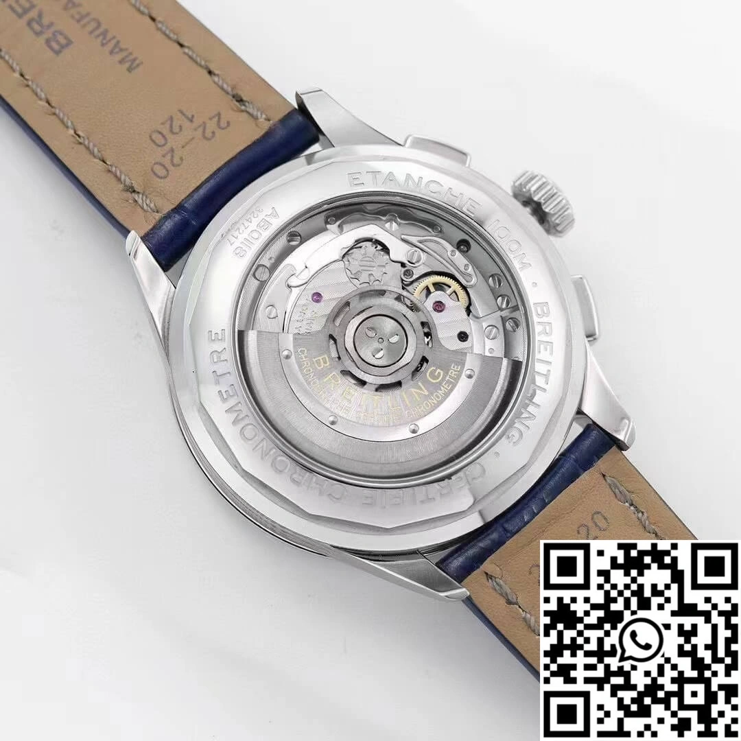 Reliable Breitling Premier B01 Chronograph AB0118221C1A1 GF Factory V2 Blue Dial 1598