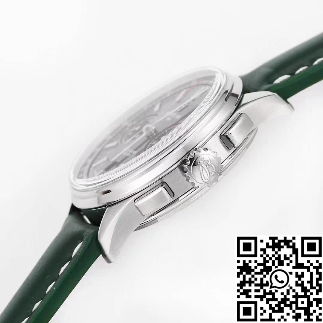 Modern Breitling Premier B01 Chronograph AB0118A11L1X1 GF Factory V2 Green Dial 1601