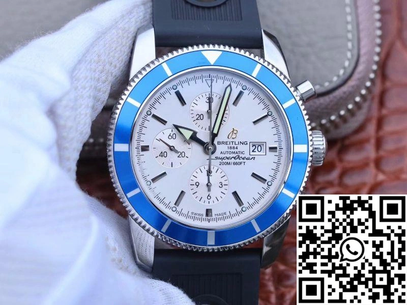 Breitling Superocean Heritage II 46MM A1331217 OM Factory White Dial Comfortable 1626