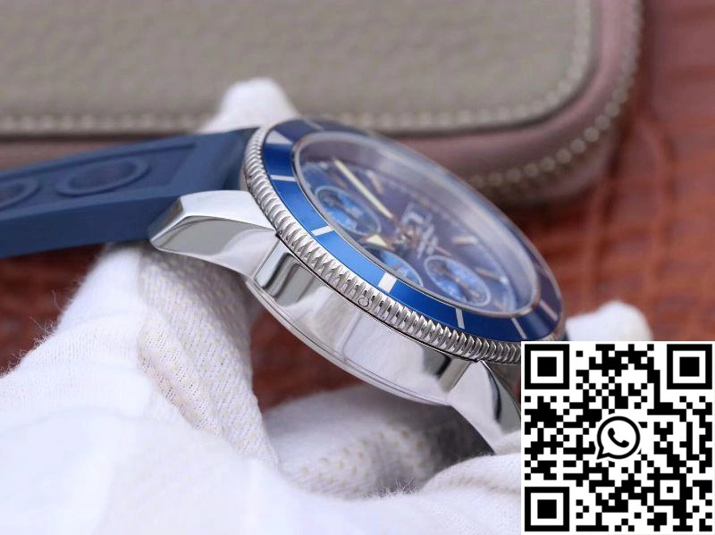 Breitling Superocean Heritage II Chronograph A1331216 OM Factory Blue Dial Compact 1627