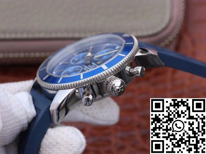 Breitling Superocean Heritage II Chronograph A1331216 OM Factory Blue Dial Compact 1627
