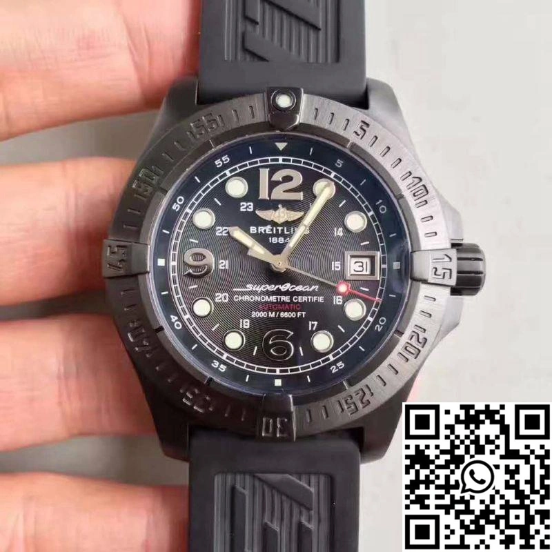 Breitling Superocean Steelfish A17390 GF Factory Black Dial EyeCatching 1623