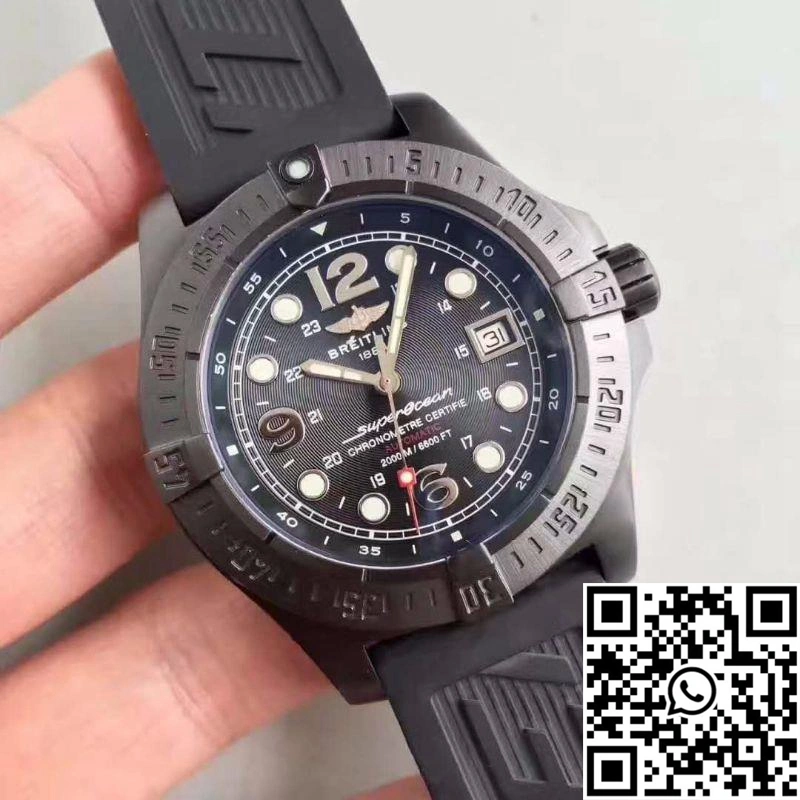 Breitling Superocean Steelfish A17390 GF Factory Black Dial EyeCatching 1623