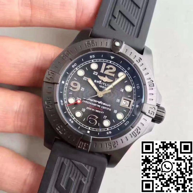 Breitling Superocean Steelfish A17390 GF Factory Black Dial EyeCatching 1623