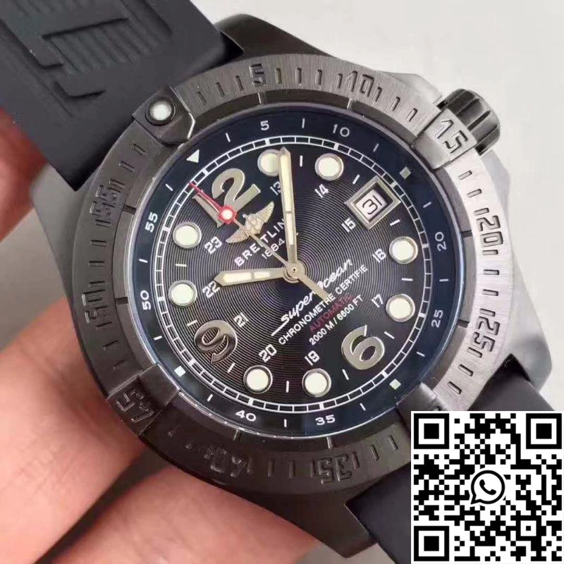 Breitling Superocean Steelfish A17390 GF Factory Black Dial EyeCatching 1623