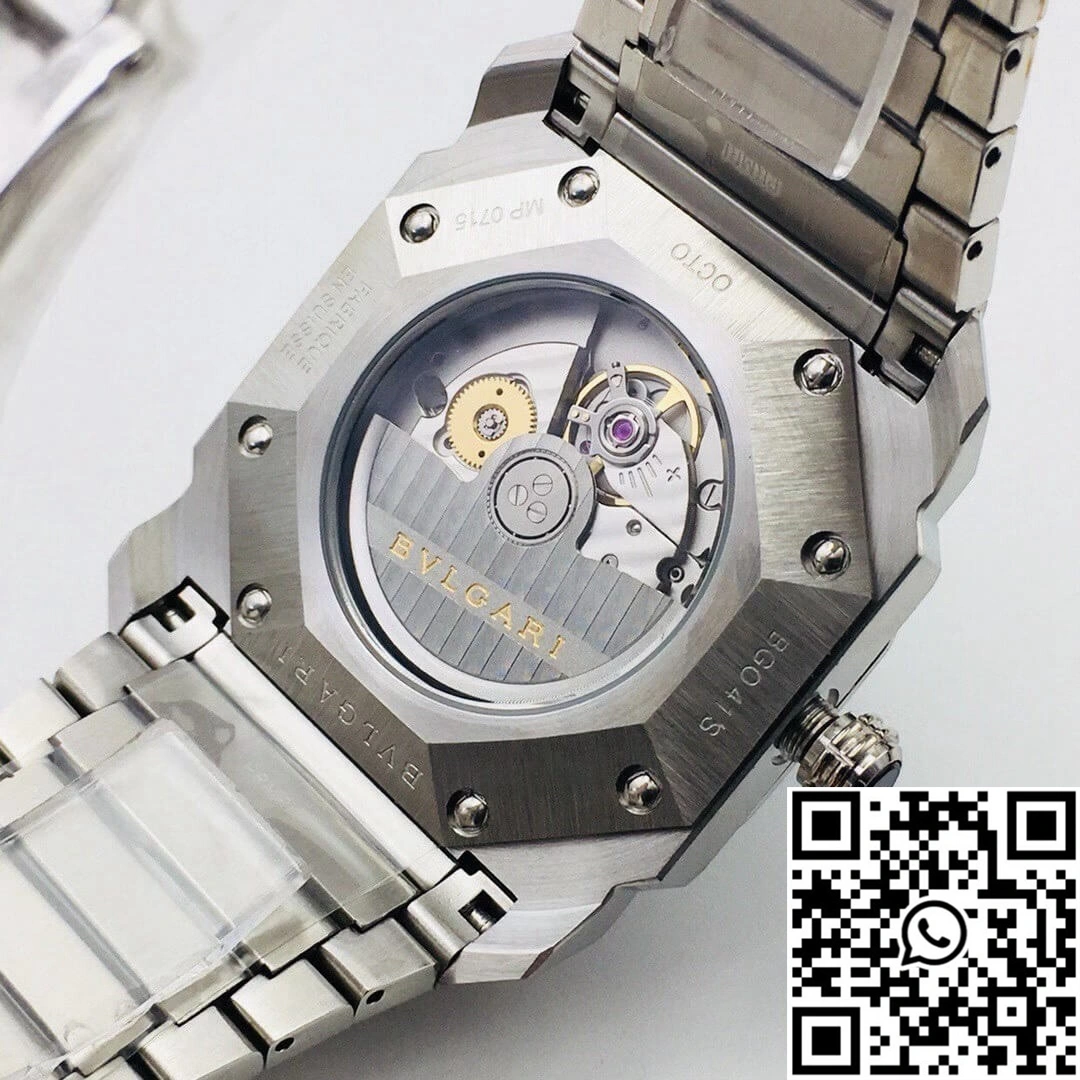 SoftTouch Bvlgari OCTO SOLOTEMPO 101963 BGOP41BGLD BV Factory Green Dial 1646