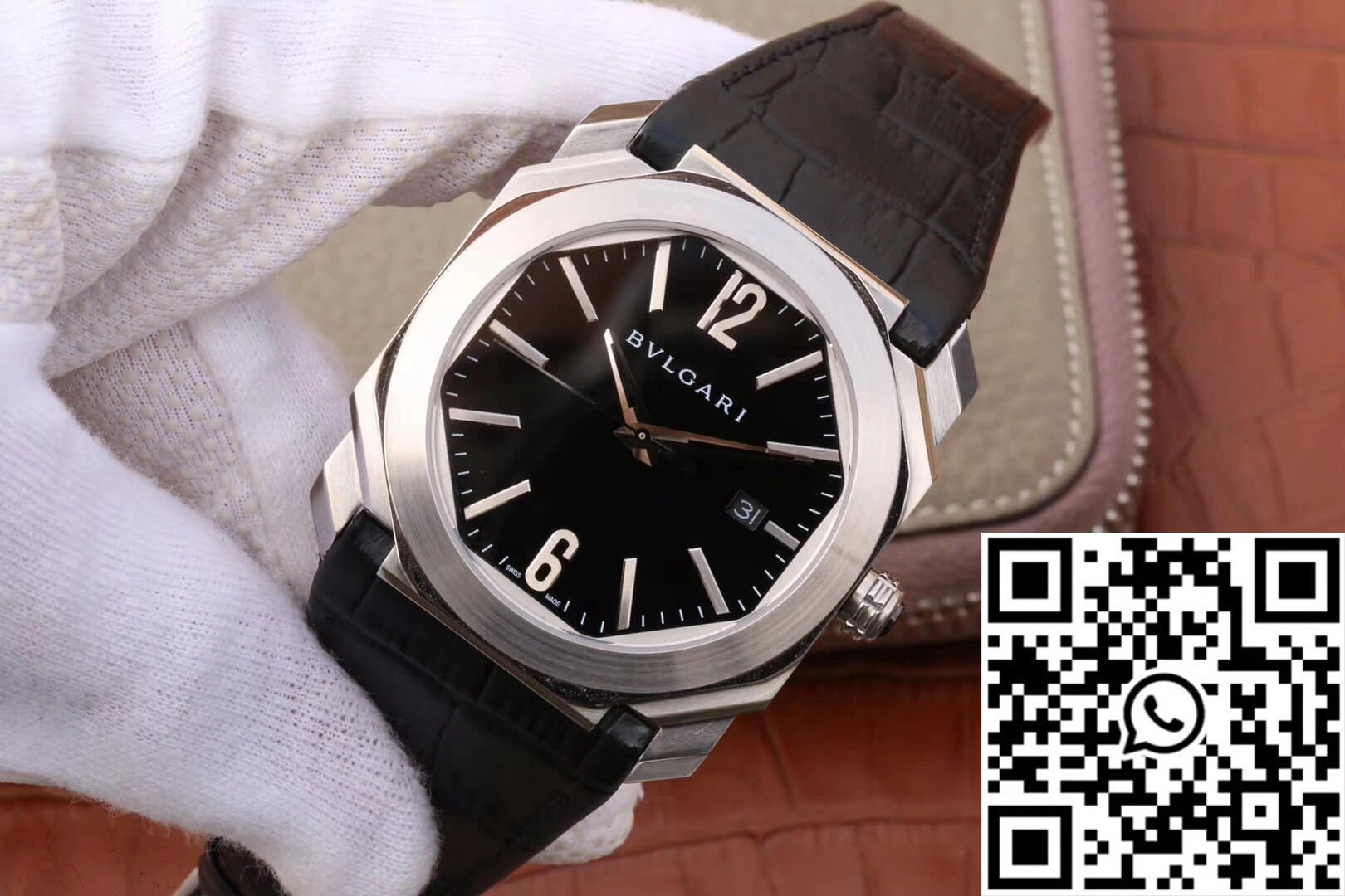 Bvlgari Octo 101964 BGO41BSLD Stainless Steel Bezel Efficient 1634