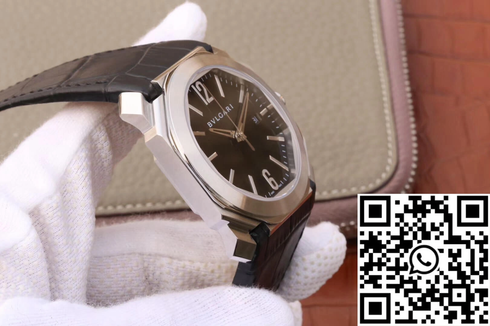 Bvlgari Octo 101964 BGO41BSLD Stainless Steel Bezel Efficient 1634