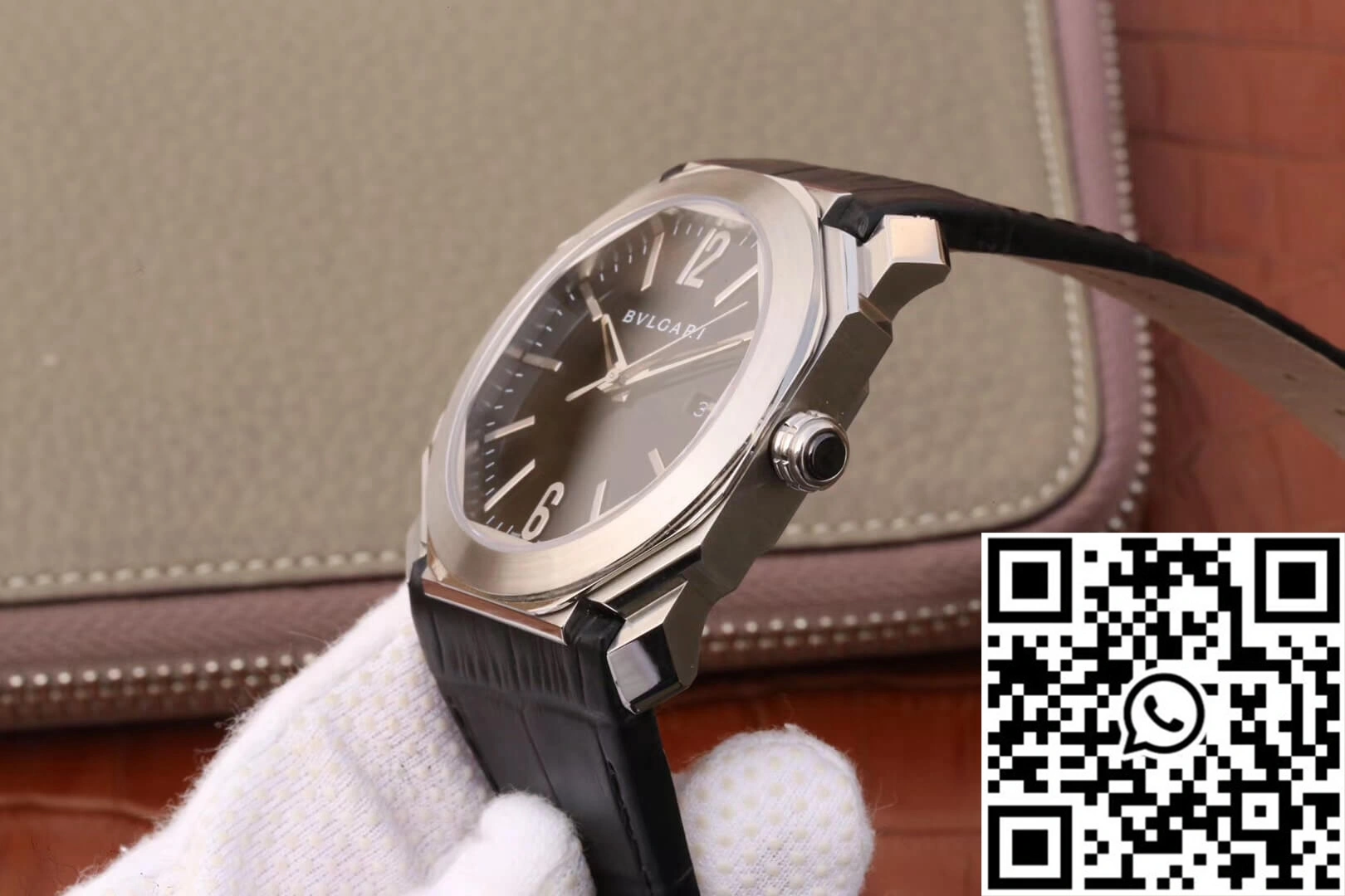 Bvlgari Octo 101964 BGO41BSLD Stainless Steel Bezel Efficient 1634