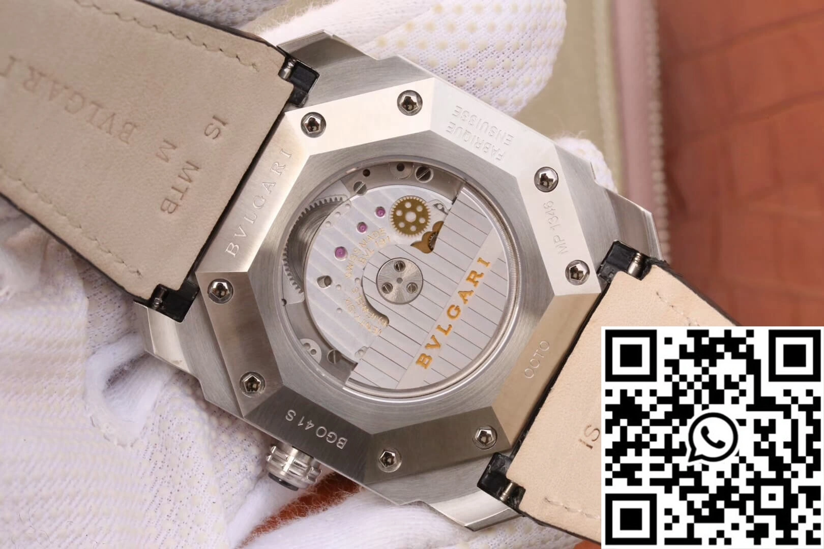 Bvlgari Octo 101964 BGO41BSLD Stainless Steel Bezel Efficient 1634