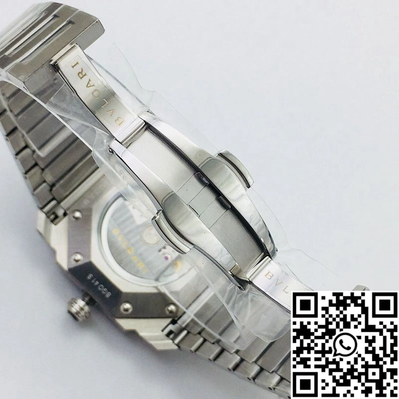 Unique Bvlgari Octo 102105 BGO38C3SSD BV Factory Blue Dial 1633