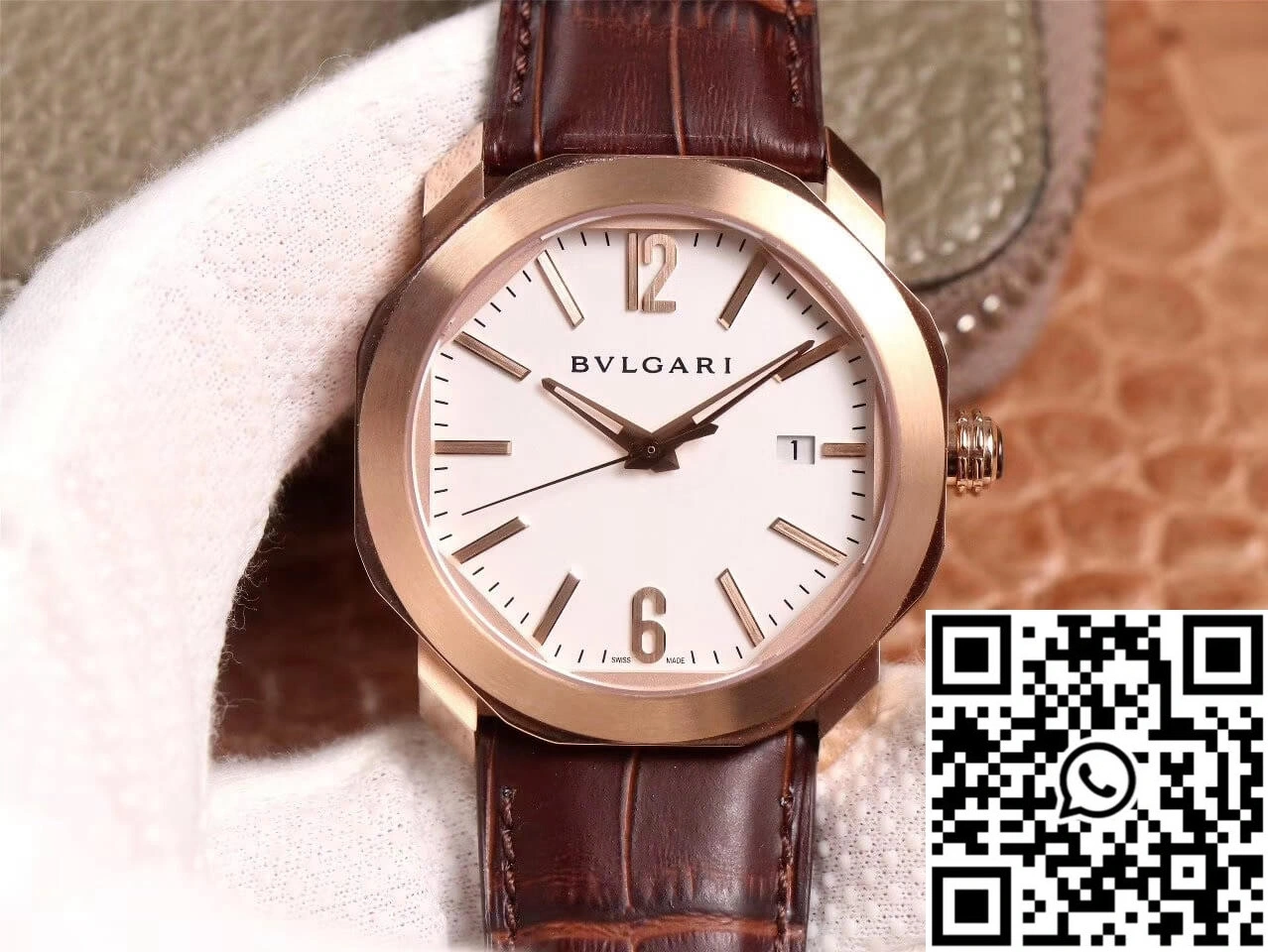 Bvlgari Octo BV Factory White Dial SoftTouch 1635