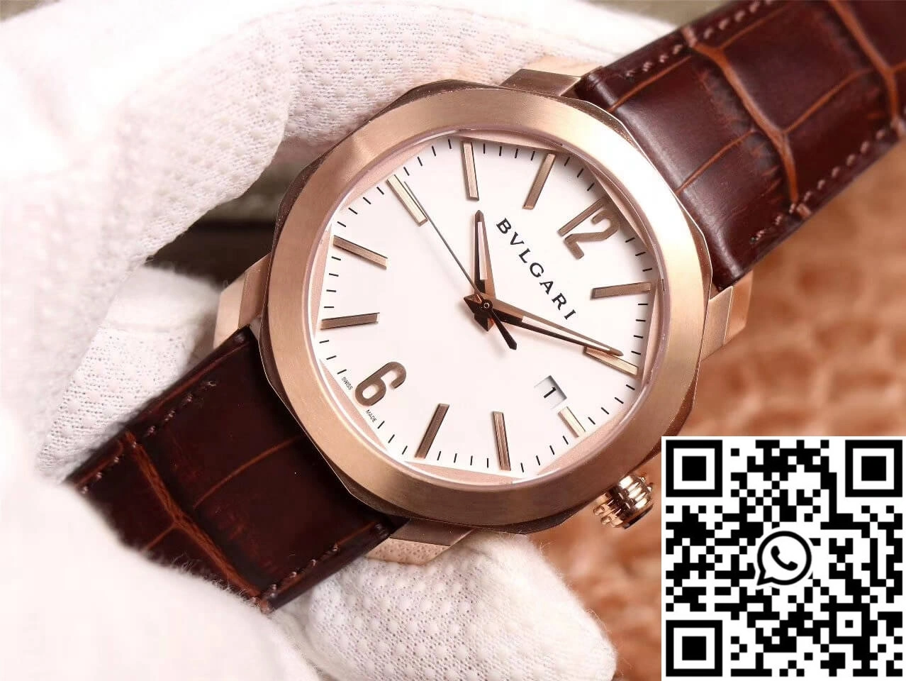 Bvlgari Octo BV Factory White Dial SoftTouch 1635
