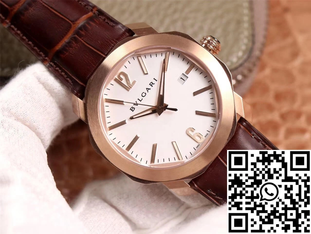 Bvlgari Octo BV Factory White Dial SoftTouch 1635