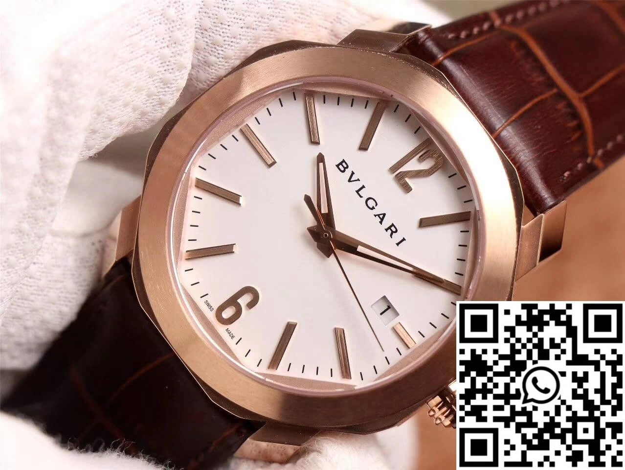 Bvlgari Octo BV Factory White Dial SoftTouch 1635