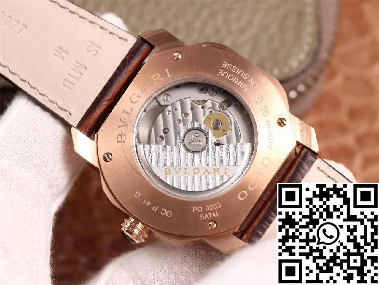 Bvlgari Octo BV Factory White Dial SoftTouch 1635