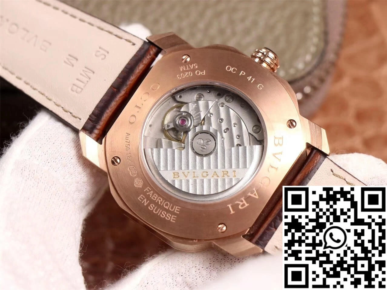 Bvlgari Octo BV Factory White Dial SoftTouch 1635
