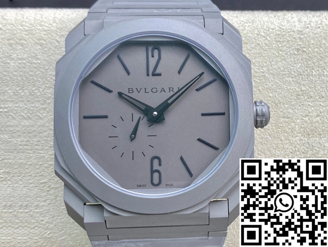 TimelessDesign Bvlgari Octo Finissimo 102713 BGO40C14TTXTAUTO BV Factory Gray Dial 1639
