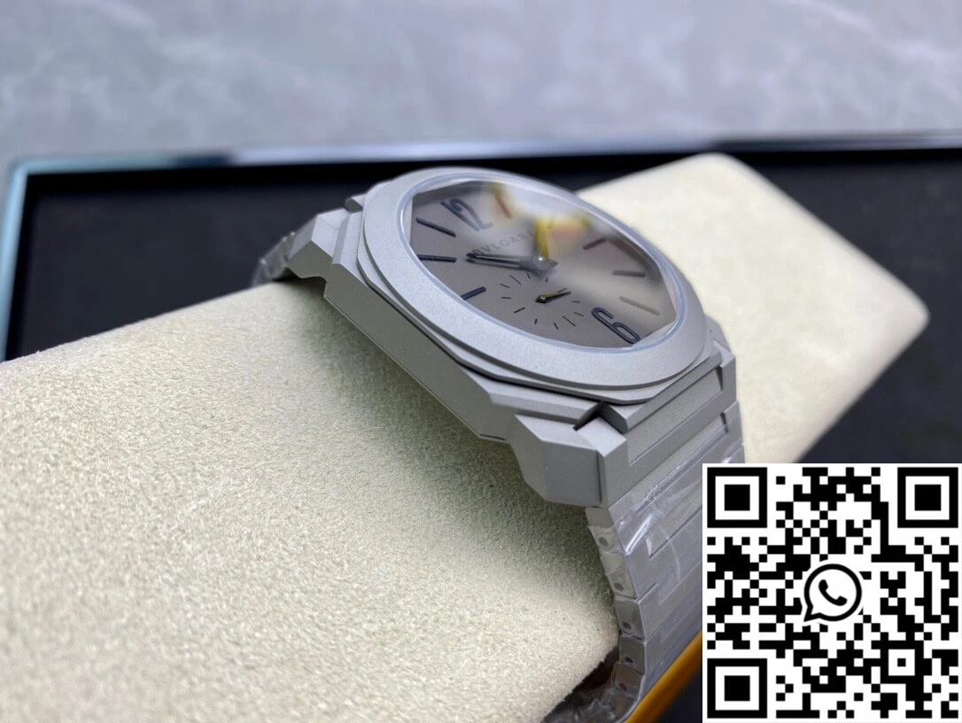 TimelessDesign Bvlgari Octo Finissimo 102713 BGO40C14TTXTAUTO BV Factory Gray Dial 1639