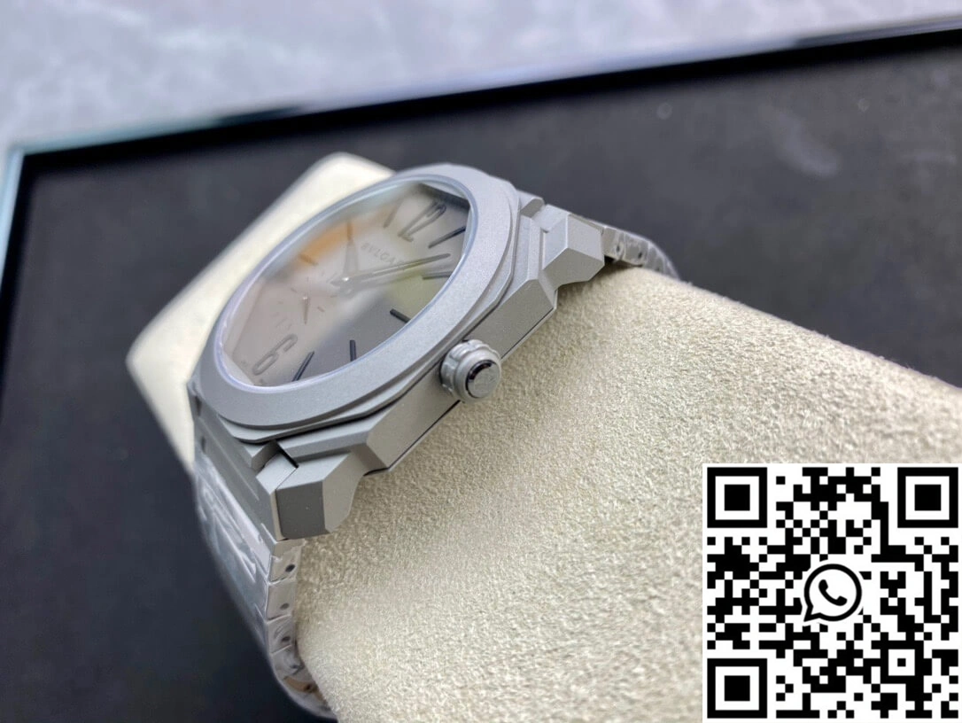TimelessDesign Bvlgari Octo Finissimo 102713 BGO40C14TTXTAUTO BV Factory Gray Dial 1639