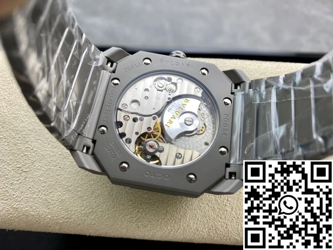 TimelessDesign Bvlgari Octo Finissimo 102713 BGO40C14TTXTAUTO BV Factory Gray Dial 1639