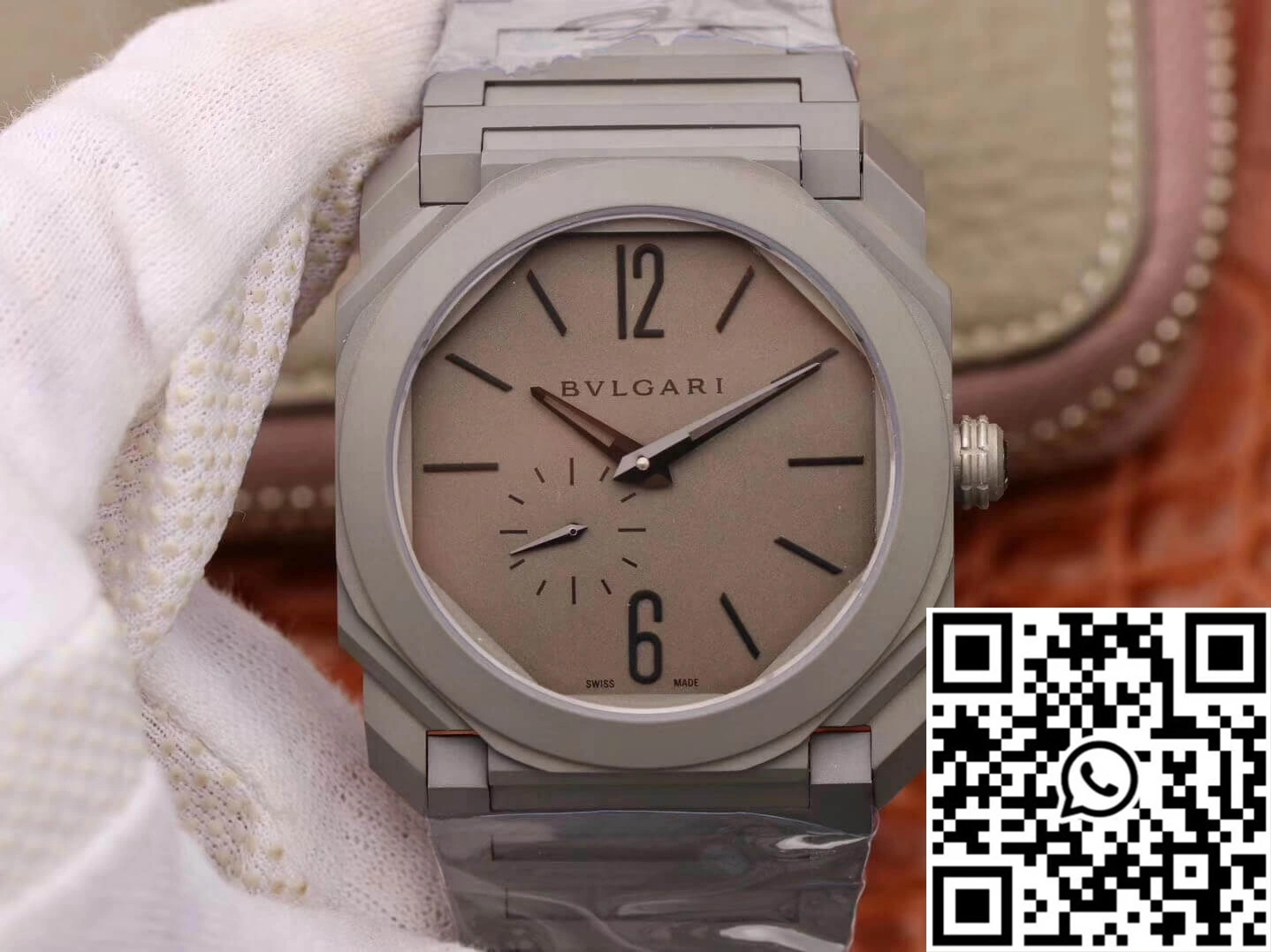 Bvlgari Octo Finissimo 102713 BV Factory Grey Dial Chic 1644