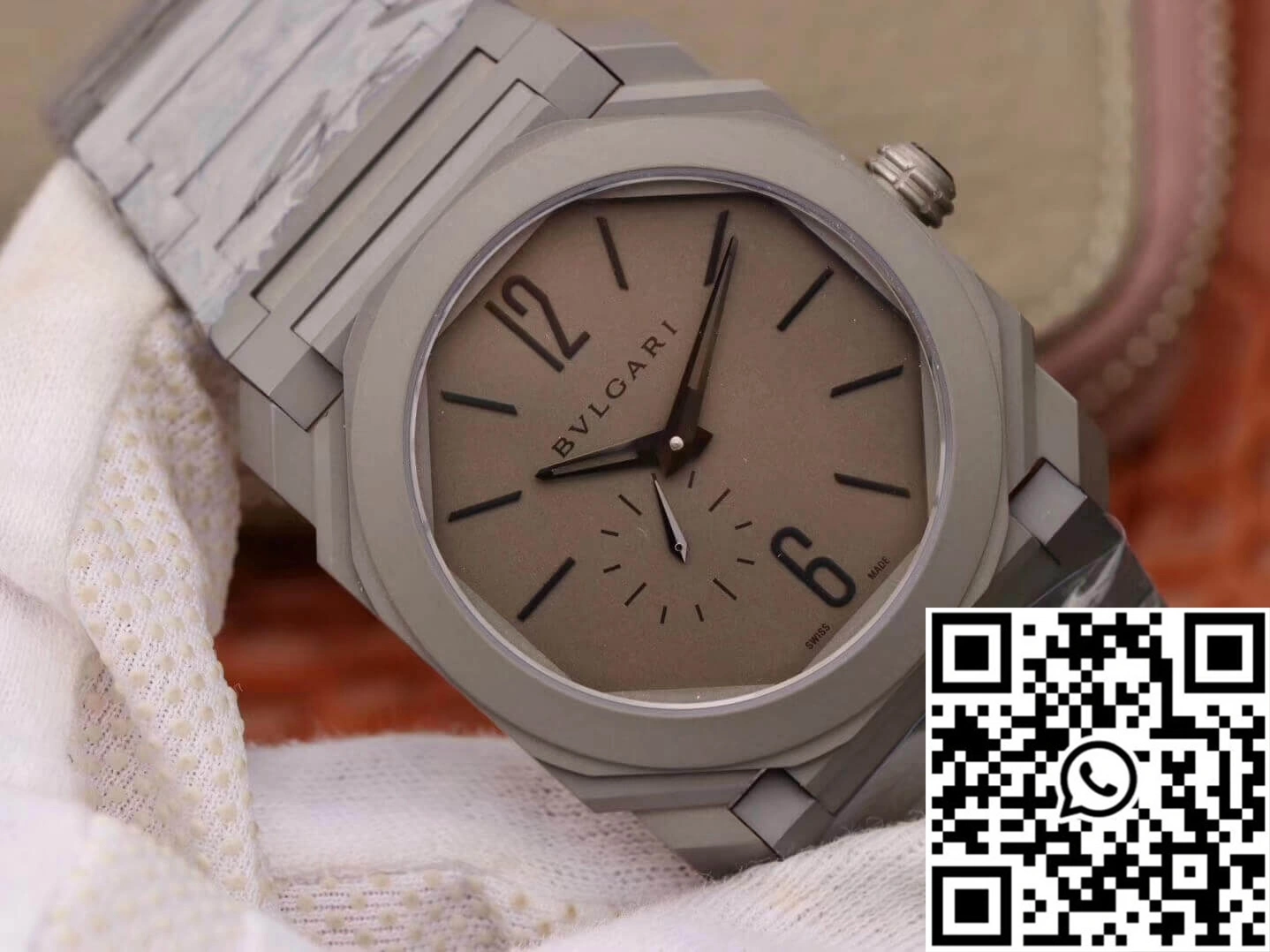 Bvlgari Octo Finissimo 102713 BV Factory Grey Dial Chic 1644