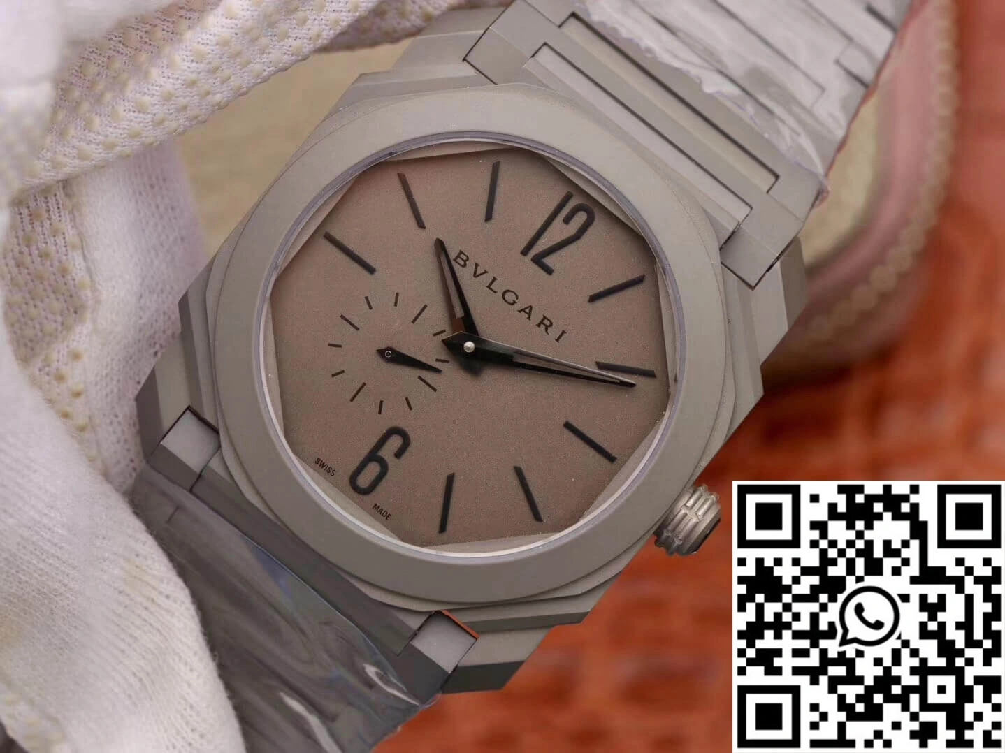 Bvlgari Octo Finissimo 102713 BV Factory Grey Dial Chic 1644