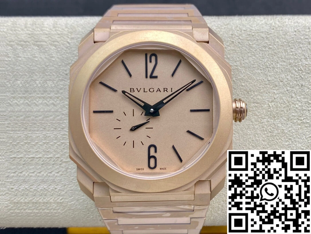 Bvlgari Octo Finissimo 102912 40MM BV Factory Gold Dial WrinkleFree 1629