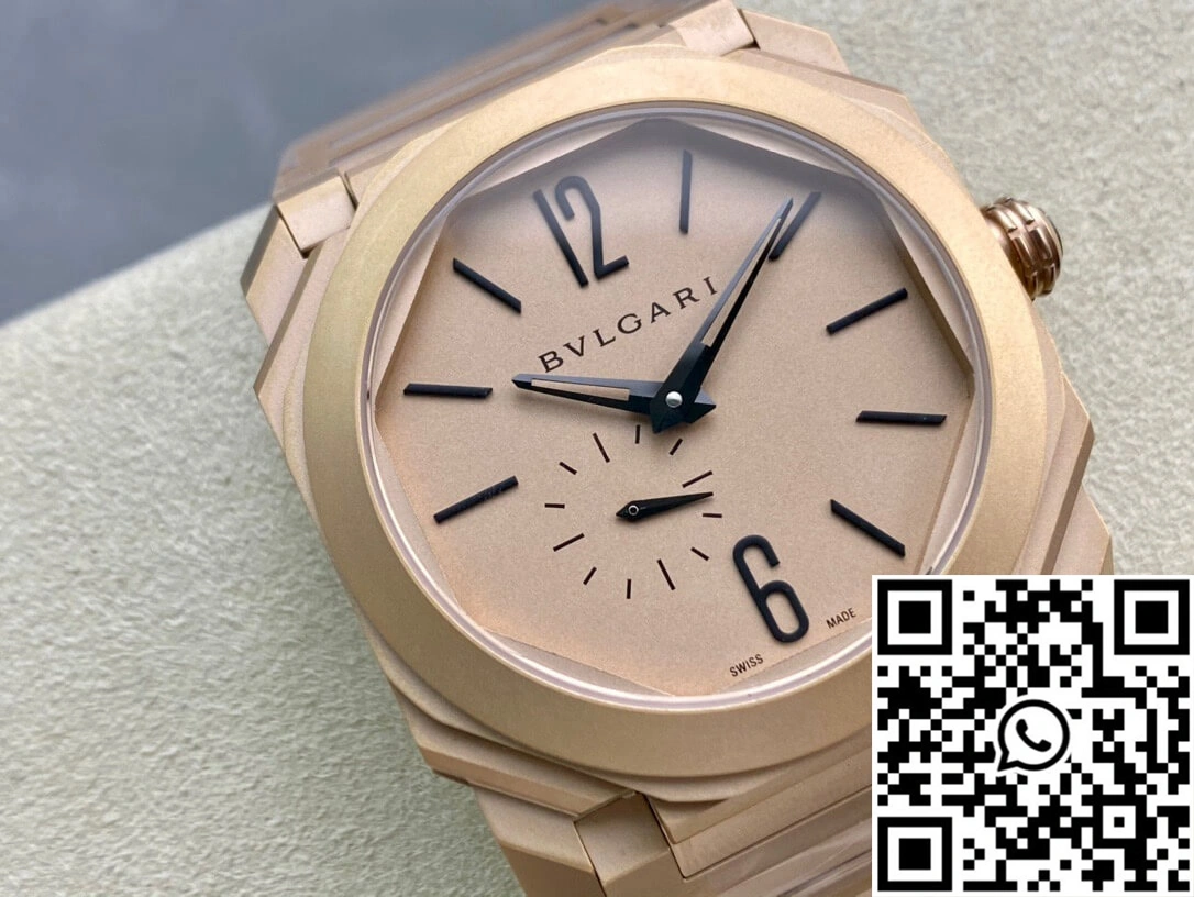 Bvlgari Octo Finissimo 102912 40MM BV Factory Gold Dial WrinkleFree 1629