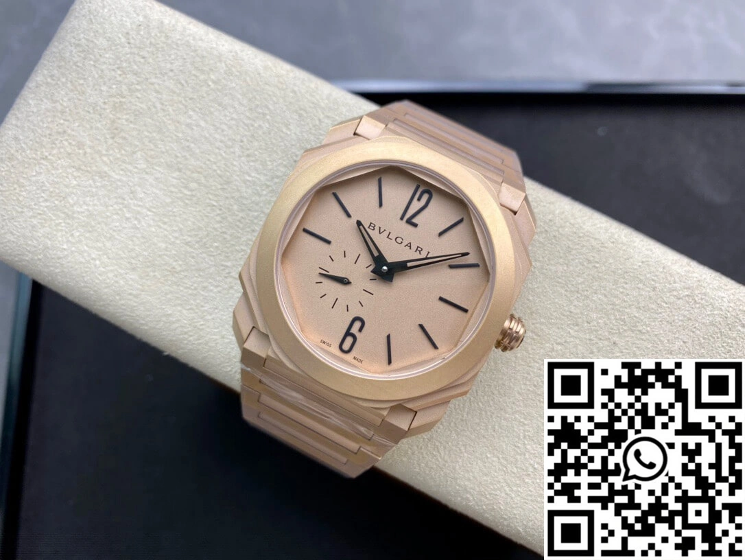 Bvlgari Octo Finissimo 102912 40MM BV Factory Gold Dial WrinkleFree 1629