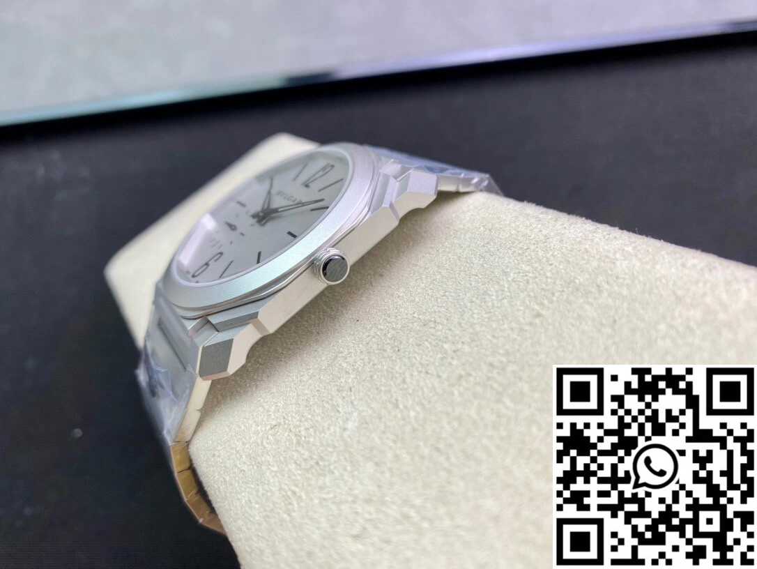 MoistureWicking Bvlgari Octo Finissimo 103011 40MM BV Factory Silver Dial 1640