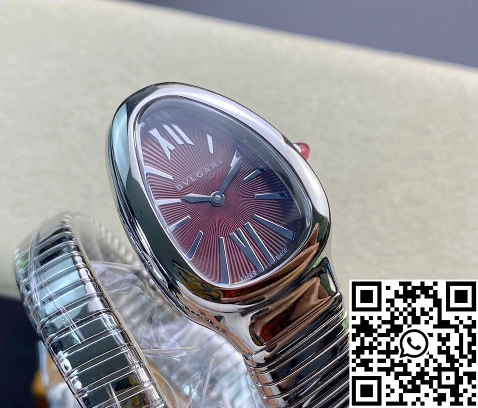 Seasonal Bvlgari Serpenti 102529 BV Factory Purple Dial 1656