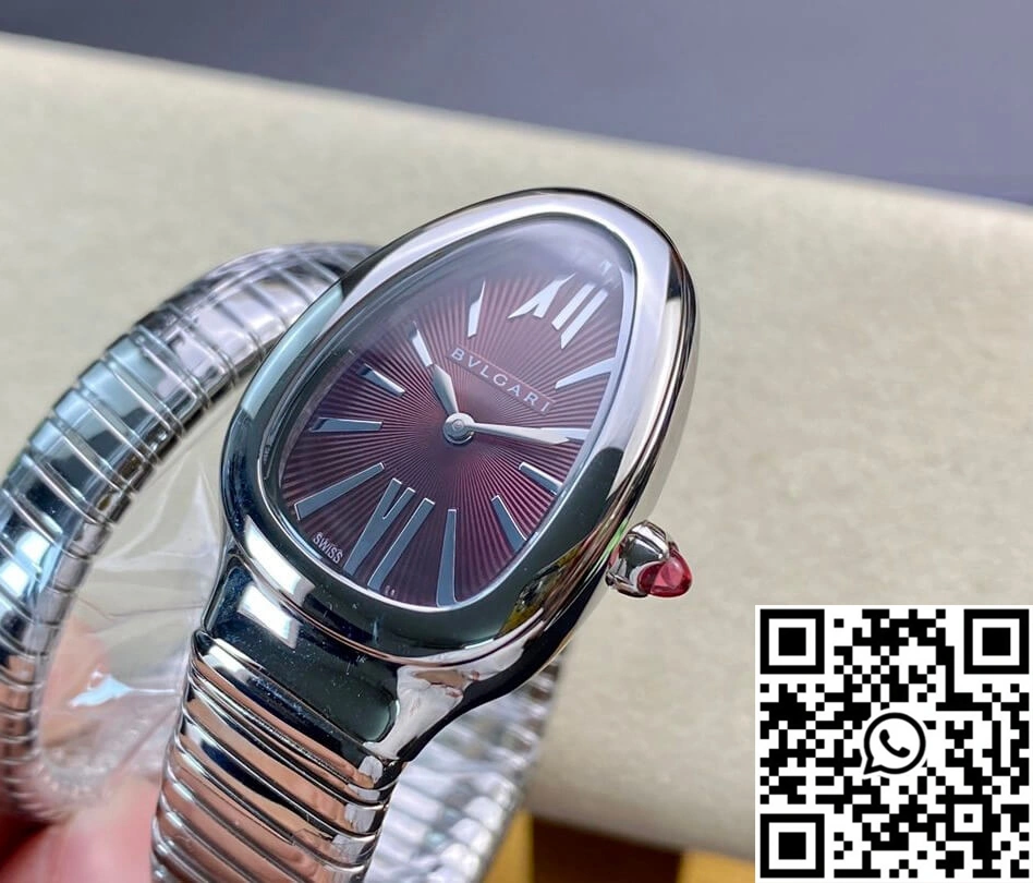 Seasonal Bvlgari Serpenti 102529 BV Factory Purple Dial 1656