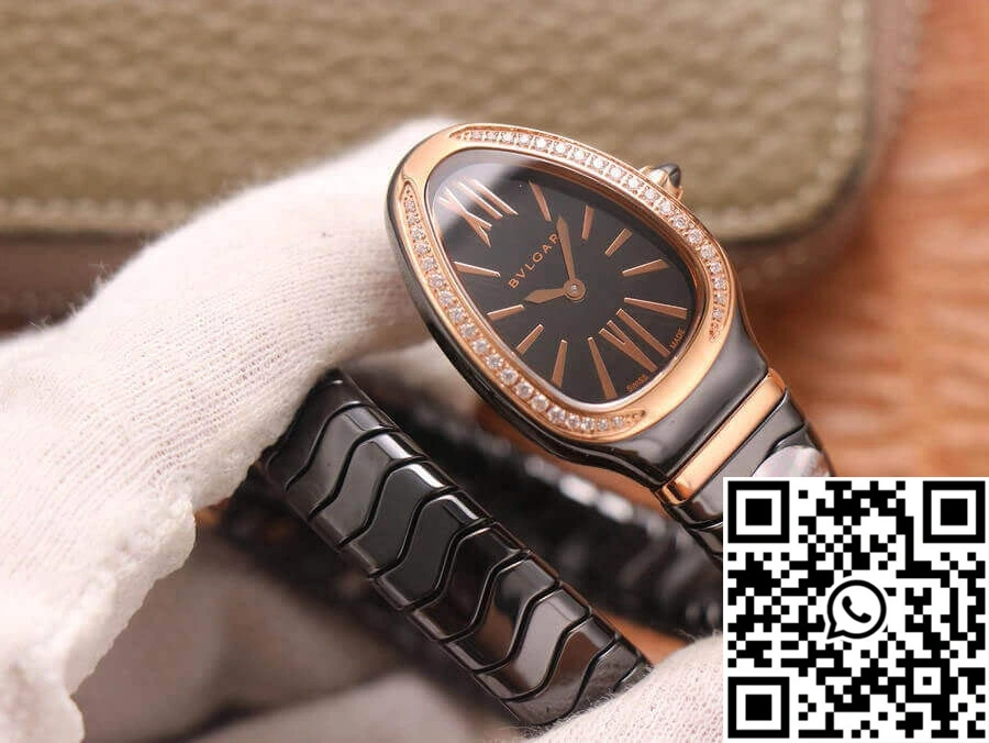 Bvlgari Serpenti 102532 BV Factory Rose Gold Diamond DailyWear 1663