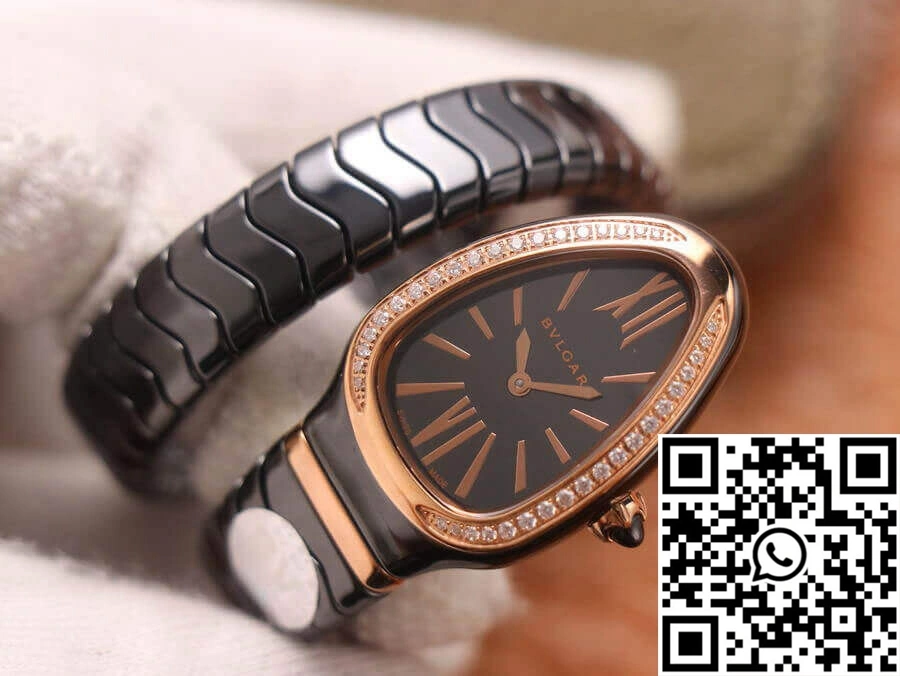 Bvlgari Serpenti 102532 BV Factory Rose Gold Diamond DailyWear 1663