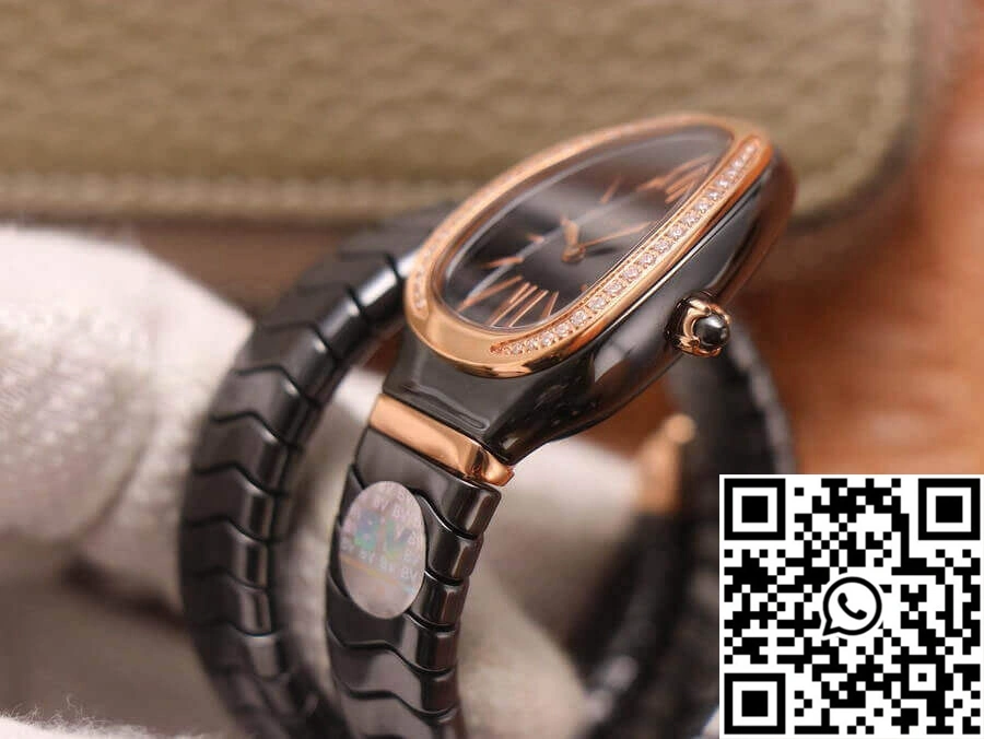 Bvlgari Serpenti 102532 BV Factory Rose Gold Diamond DailyWear 1663