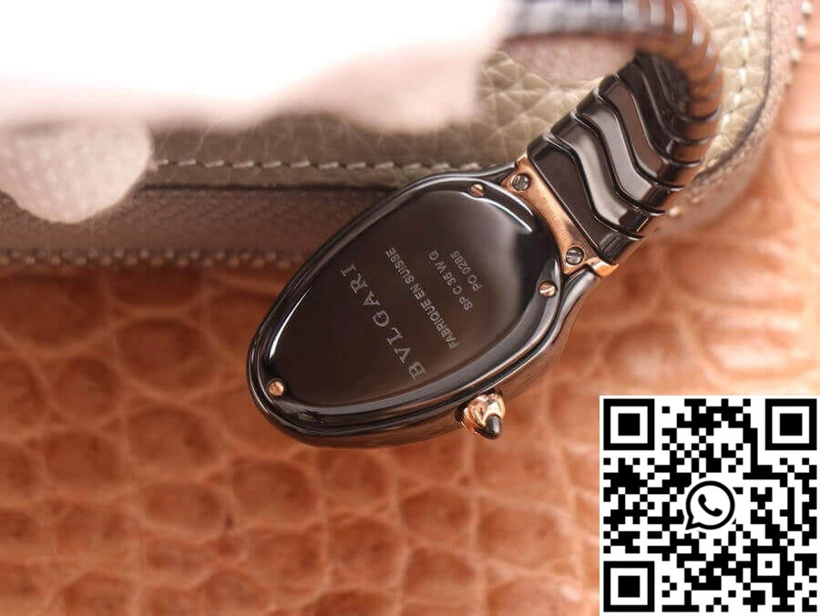 Bvlgari Serpenti 102532 BV Factory Rose Gold Diamond DailyWear 1663