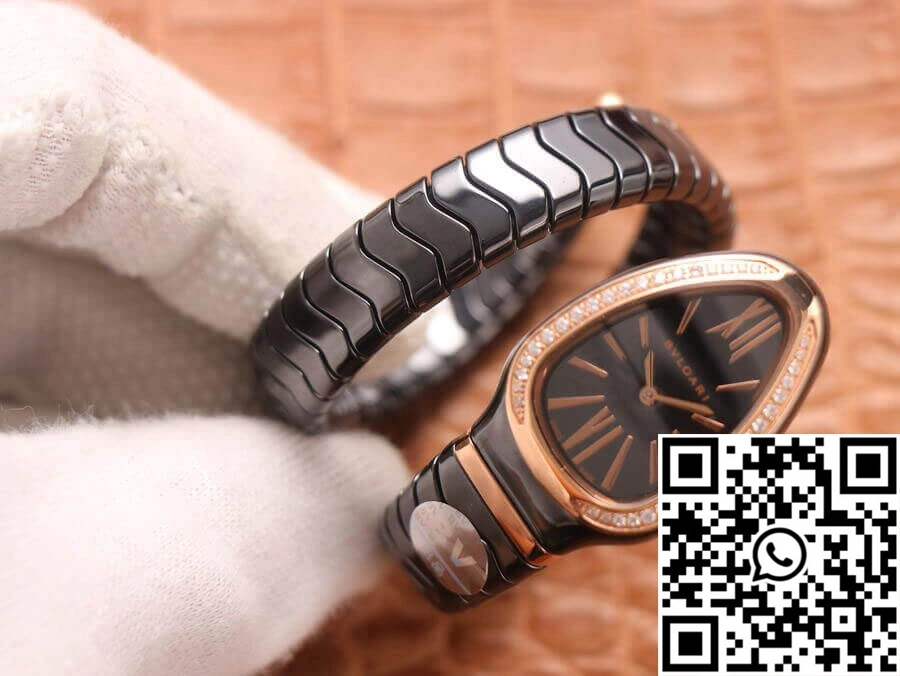 Bvlgari Serpenti 102532 BV Factory Rose Gold Diamond DailyWear 1663