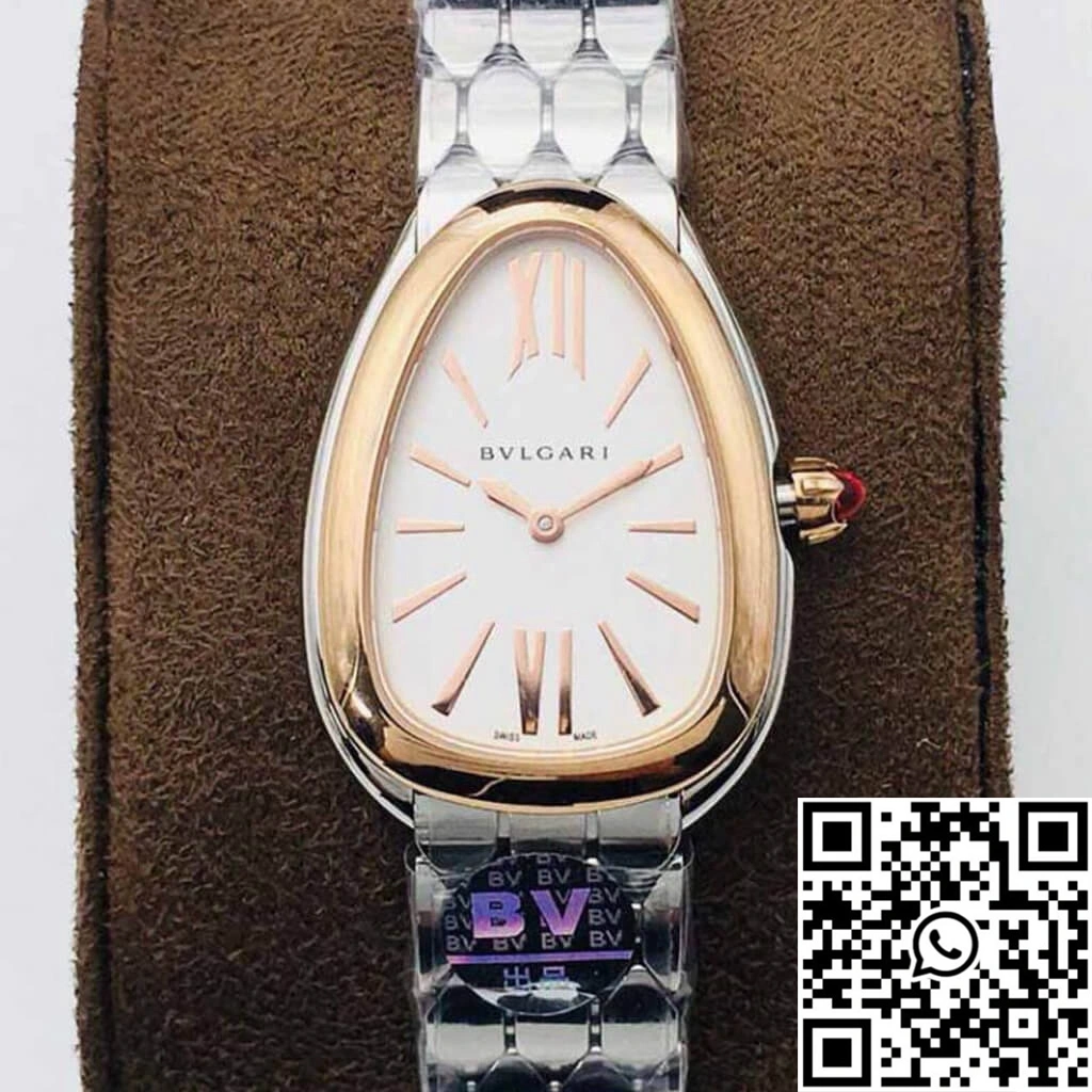 Bvlgari Serpenti 103144 BV Factory Rose Gold Bezel Compact 1657