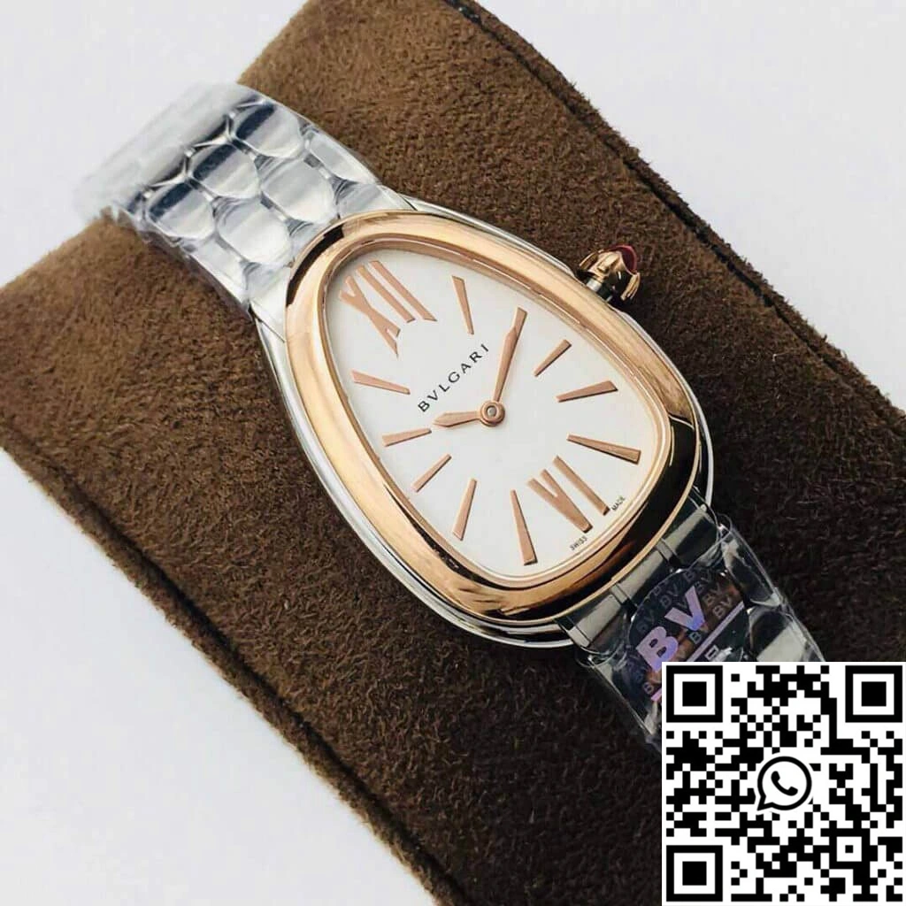 Bvlgari Serpenti 103144 BV Factory Rose Gold Bezel Compact 1657