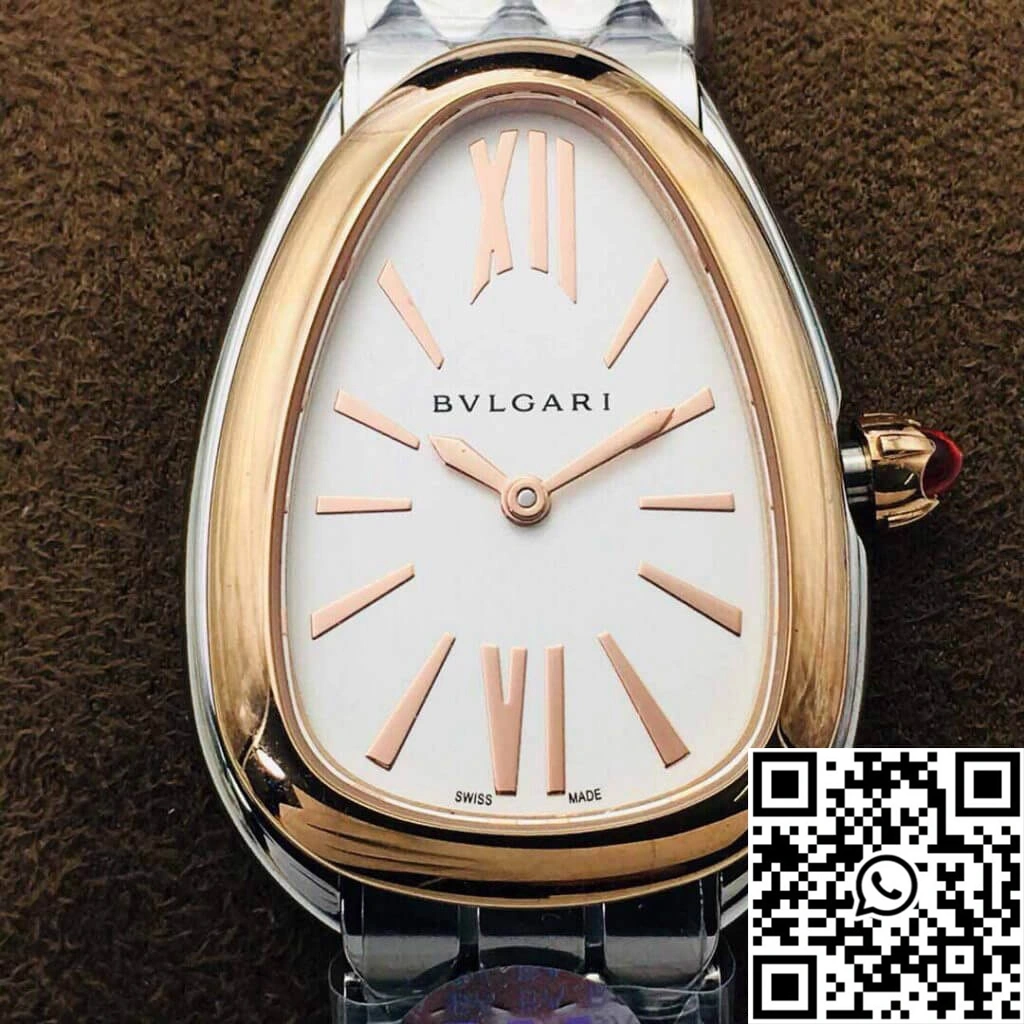 Bvlgari Serpenti 103144 BV Factory Rose Gold Bezel Compact 1657