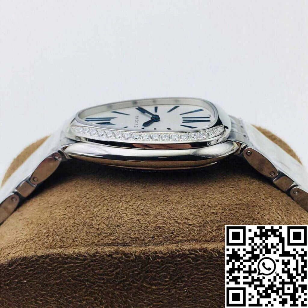 Bvlgari Serpenti 103148 BV Factory Diamond White Dial Attractive 1666