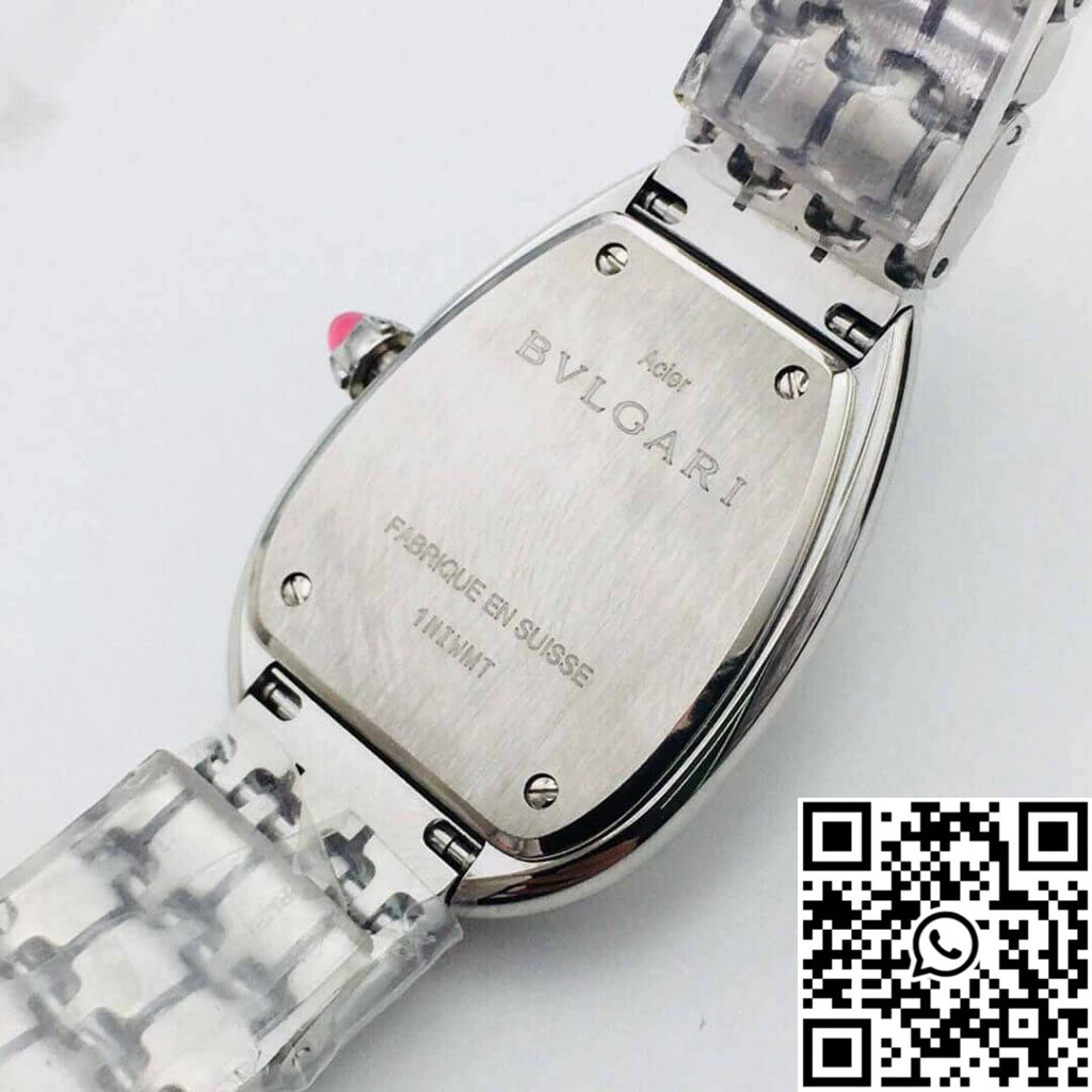 TopPick Bvlgari Serpenti 103361 BV Factory Silver White Dial 1652